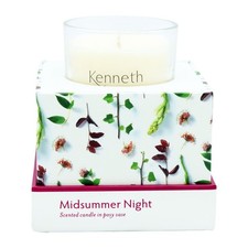 Kenneth Turner Midsummer Night Scented Candle With Candle Topper 200g