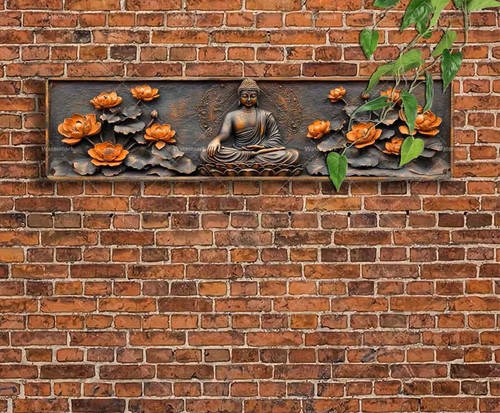 Buddha flower hindu 2d zen - flower,