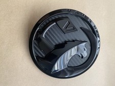 MINT GLOSS BLACK & CARBON VAUXHALL ASTRA J GTC VXR REAR BOOT TAILGATE BADGE