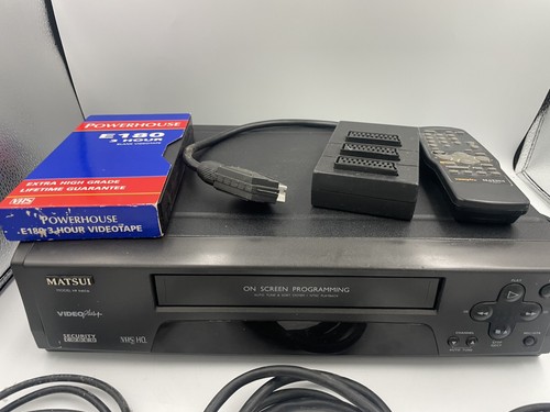 Matsui vp9407a vcr - vcr, video