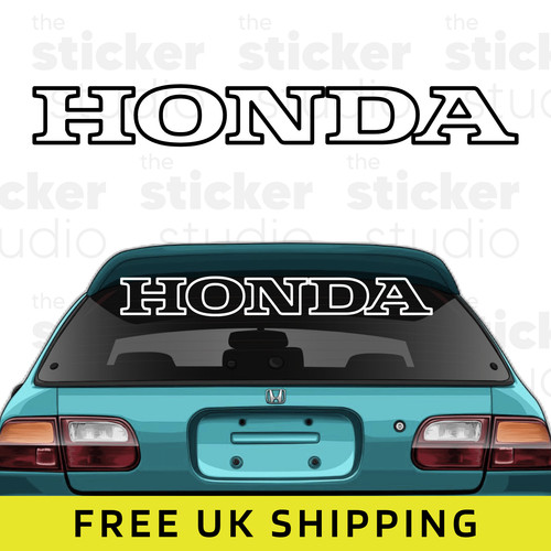 Honda sticker 100cm decal - sticker,