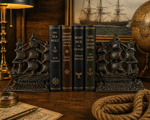 Vintage uss constitution - uss, ship