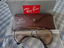Vintage RAY BAN Leather Bausch