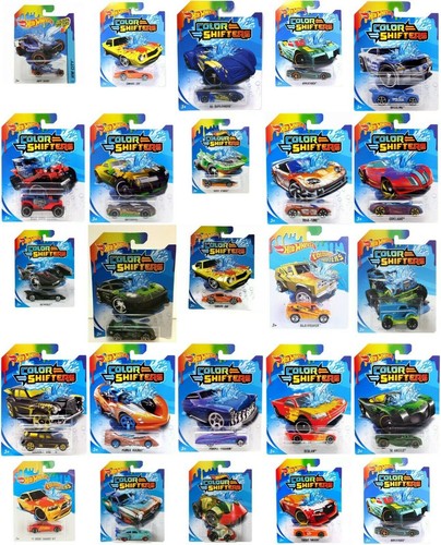 Hot wheels colour shifters - hot,