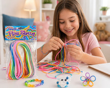 Coloured scoubidou play - coloured,