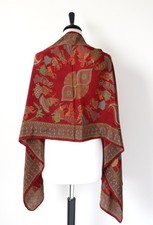 Paisley Silk Shawl / Scarf -
