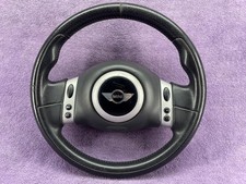 Mini R50 R53 Steering Wheel Multifunction Leather Perforated Cooper S Sport R52
