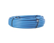 20mm mdpe blue water pipe - blue,