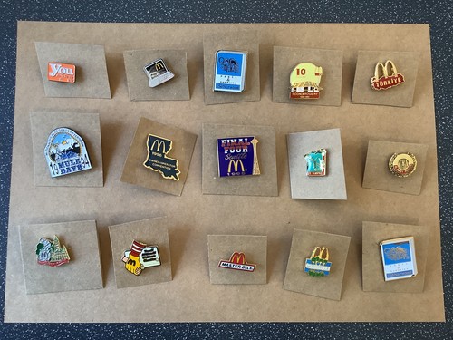 Pin badge vintage joblot - pin,