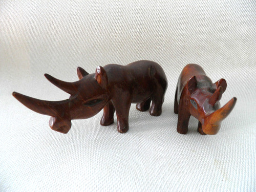 Vintage hand carved wooden - hand,
