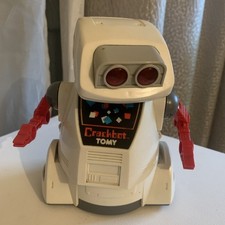 Vintage 1985’s Tomy Crackbot Robot,  Tomy  Robot!! Check It Out!!!