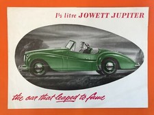 Original Jowett Colour Sales