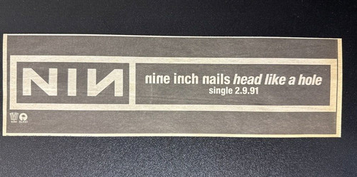Nine inch nails head - nine, a
