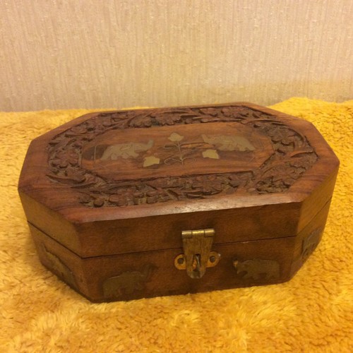 Vintage wooden oriental - vintage,