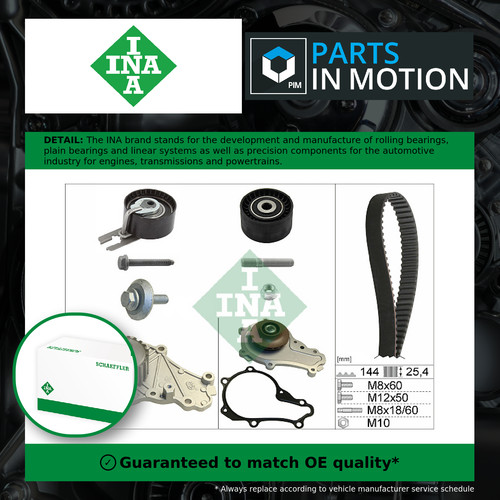 Timing belt water pump kit - water,