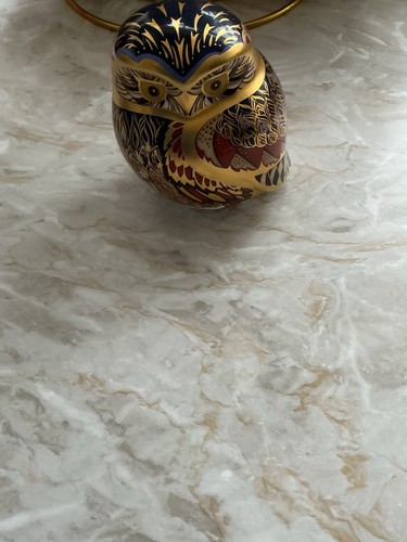 Royal crown derby little owl - crown,