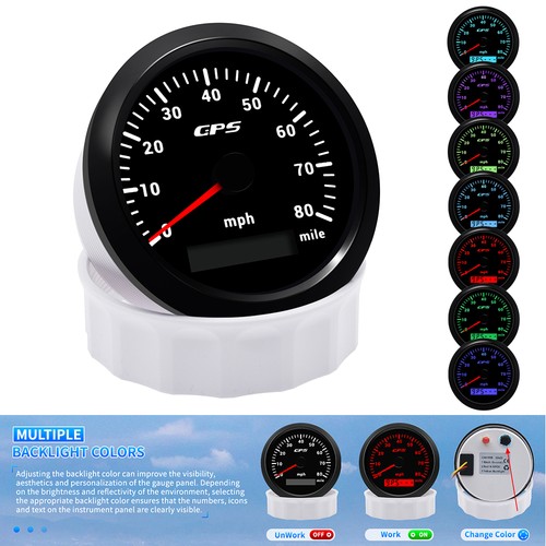 85mm gps speedometer - 85mm, odometer