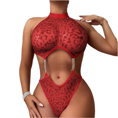 Sexy leopard print bodysuit - sexy,