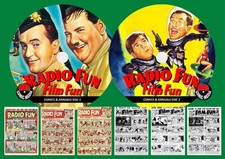 Radio Fun & Film Fun UK Comics On Two PC DVD Rom’s (CBR Format)