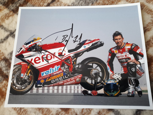 Troy bayliss signed 10x8 - troy, 10x8"