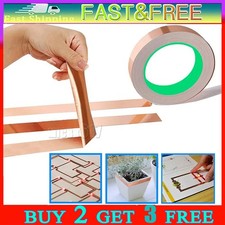 Copper Foil Tape With Double-Sided Conductive For Stained Glass Shielding Paper