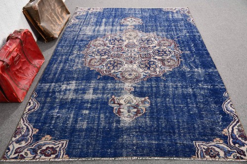 Vintage large rug - rug, 5,7x8