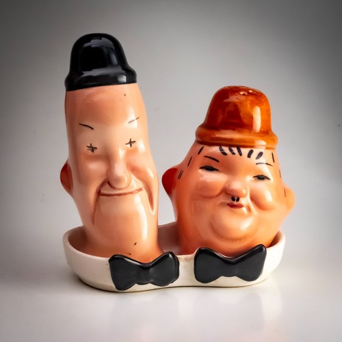 Beswick laurel hardy salt - &, &