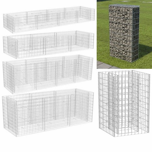 Garden gabion retaining - garden,
