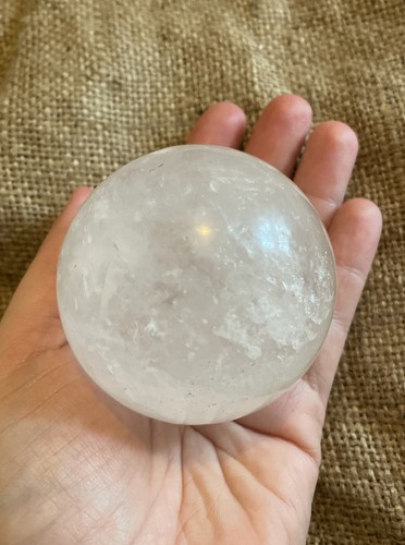 Large clear reflective quartz - clear,