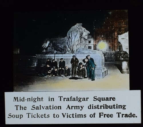 Magic lantern slide politics - lantern,