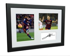12x8 A4 Signed Lional Messi