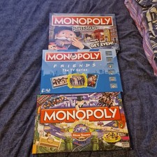 Monopoly Bundle x3, Alton Towers  Friends & For Sore Losers  all complete
