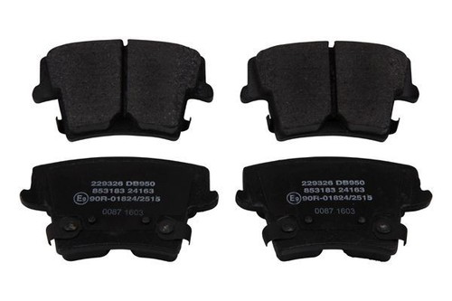 Rear brake pad set for - rear,