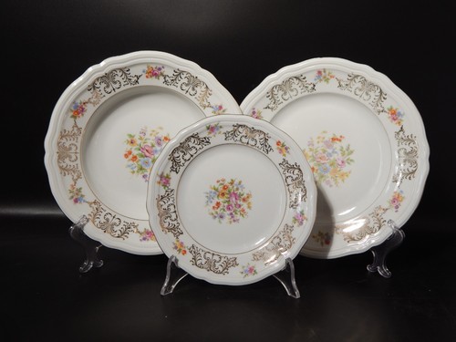Antique plate porcelain - plate,
