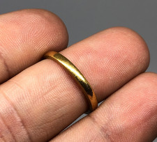 22ct gold wedding band - gold,