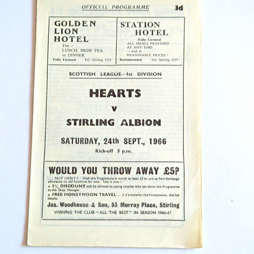 Heart midlothian stirling - of,