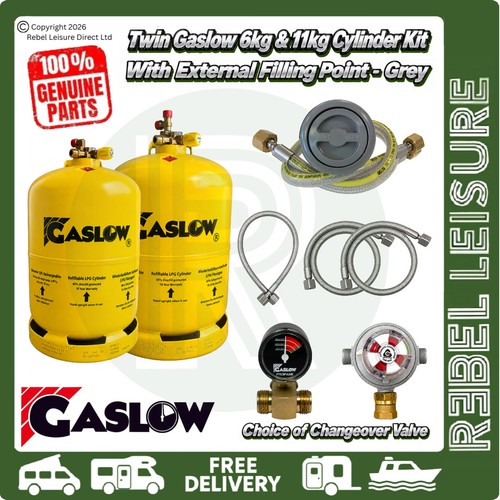 Twin gaslow 6kg 11kg lpg - gaslow,