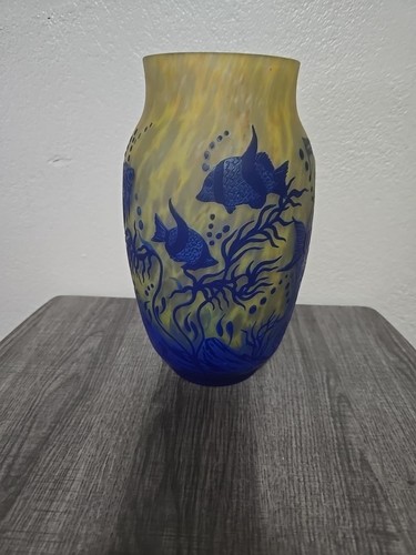 Art glass cameo - art,