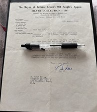 Single sided typed letter - , to