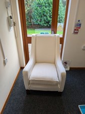 Multiyork Alpine High back Armchair- White