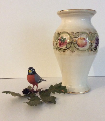 Vintage autumn fruit ceramic - vintage,
