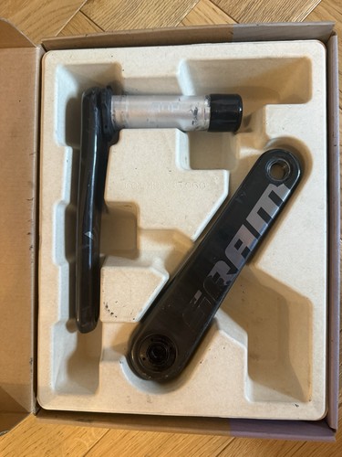 Sram red etap carbon crankset - red,