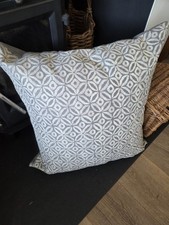 4 Grey and Cream cushion