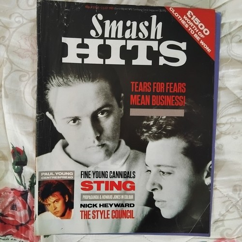 Smash hits magazine june - smash, magazine.june/july