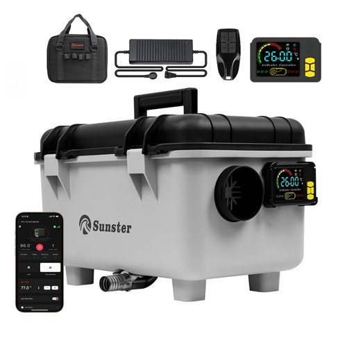8kw diesel air heater - air,