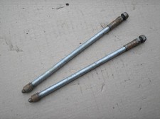 AJS Matchless Norton 350 500 600 ?? engine alloy pushrods x2 246mm USED AS FOUND