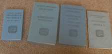 Vintage Pitman Book Job Lot  x 4 - Shorthand - Dictionary & Commercial Course