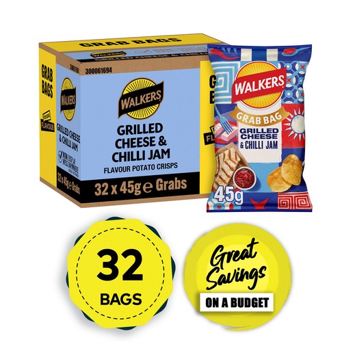 Duaf walkers crisps - walkers, grilled
