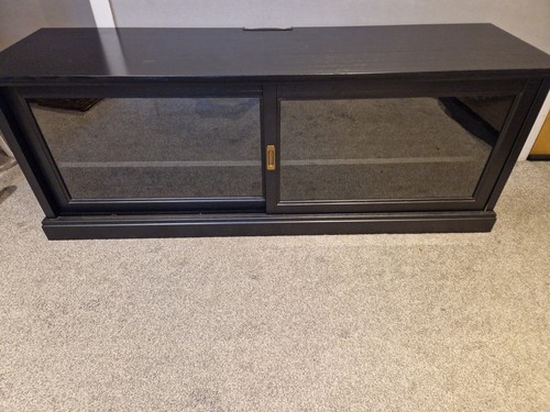 Ikea black sturdy stand - black,