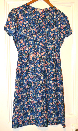Jigsaw midi tea dress - dress, blue